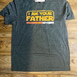 Gray Men’s Shirt Funny “I am your father” Star Wars